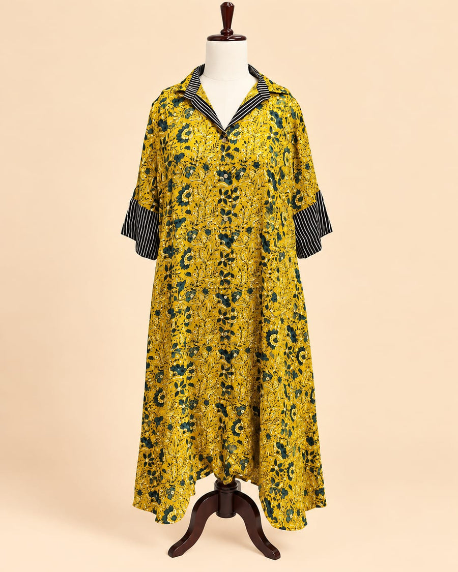 Modal Silk Shirt Kaftan