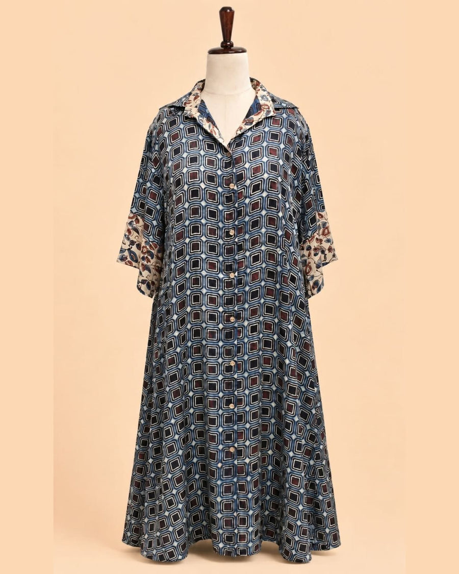 Modal Silk Shirt Kaftan