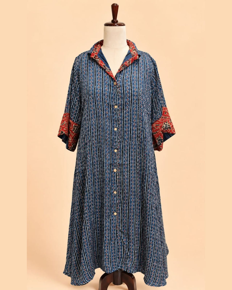Modal Silk Shirt Kaftan