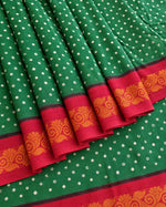 Wax Dotted Madurai Sungudi Saree
