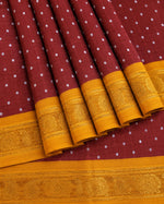 Wax Dotted Madurai Sungudi Saree