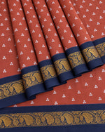 Wax Dotted Madurai Sungudi Saree