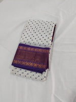 Wax Dotted Madurai Sungudi Saree