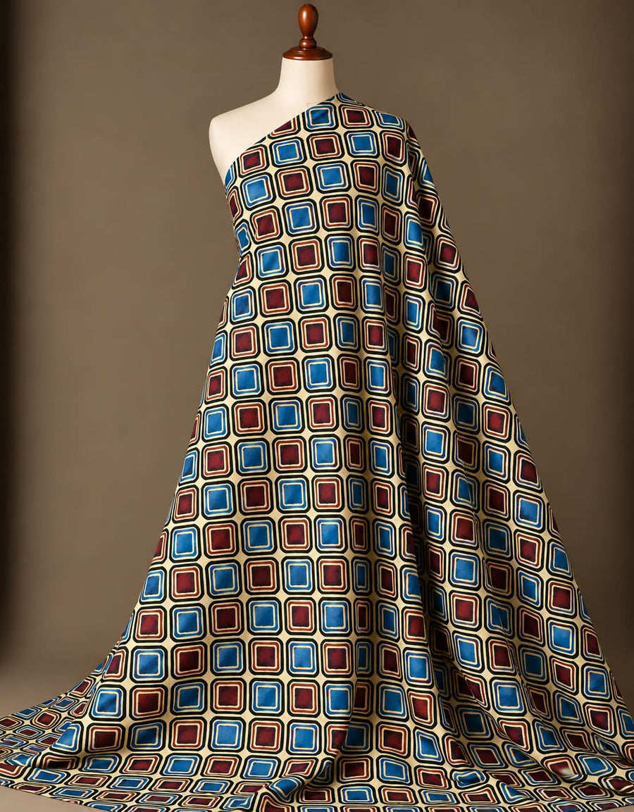 Ajrakh Modal Running Fabrics