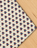Ajrakh Blockprint Natural Running Fabrics