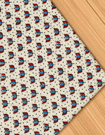 Ajrakh Blockprint Natural Running Fabrics