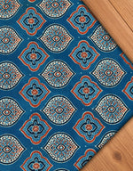 Ajrakh Blockprint Natural Running Fabrics