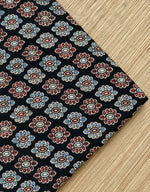 Ajrakh Blockprint Natural Running Fabrics