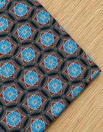 Ajrakh Blockprint Natural Running Fabrics