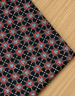 Ajrakh Blockprint Natural Running Fabrics