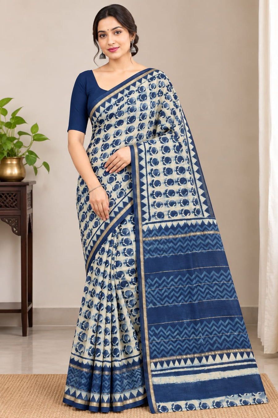 Chanderi Silk Saree
