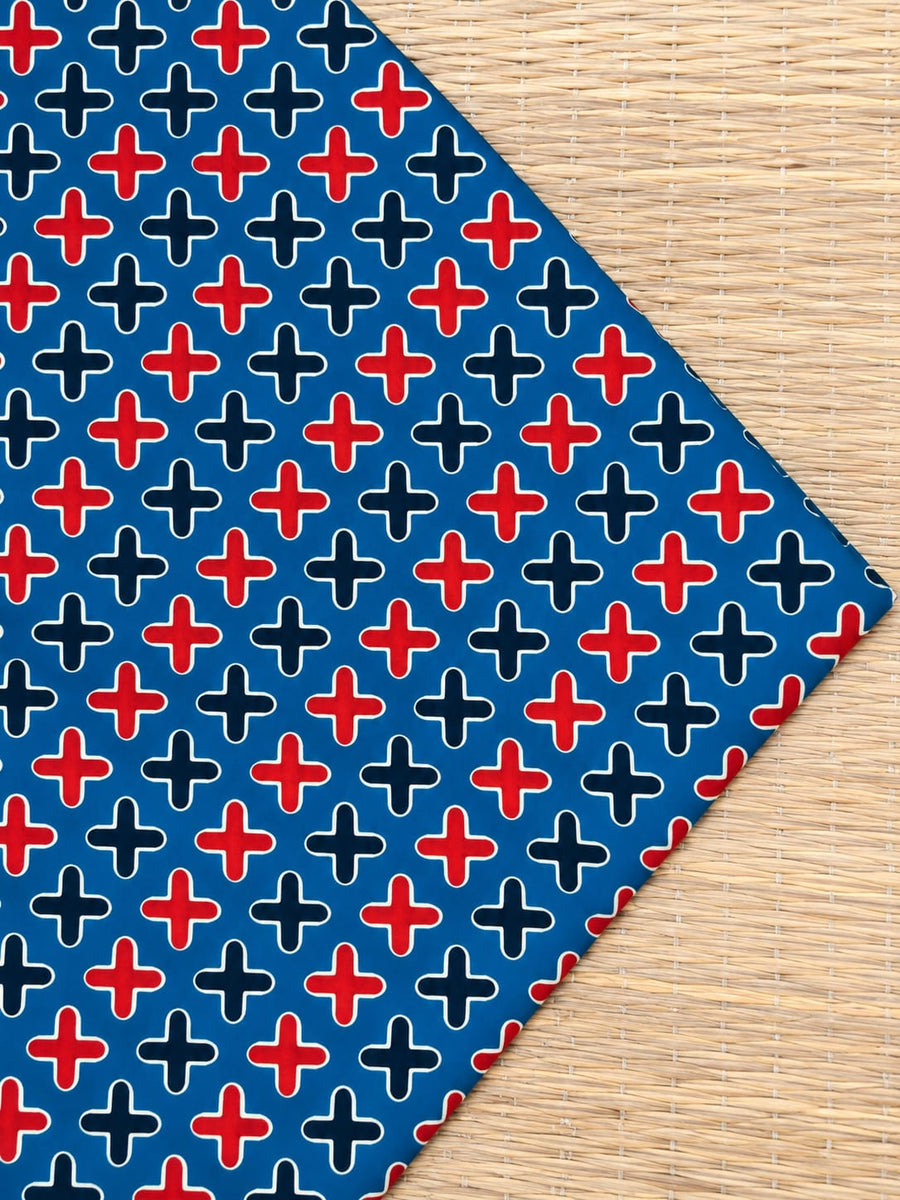 Ajrakh Blockprint Natural Running Fabrics