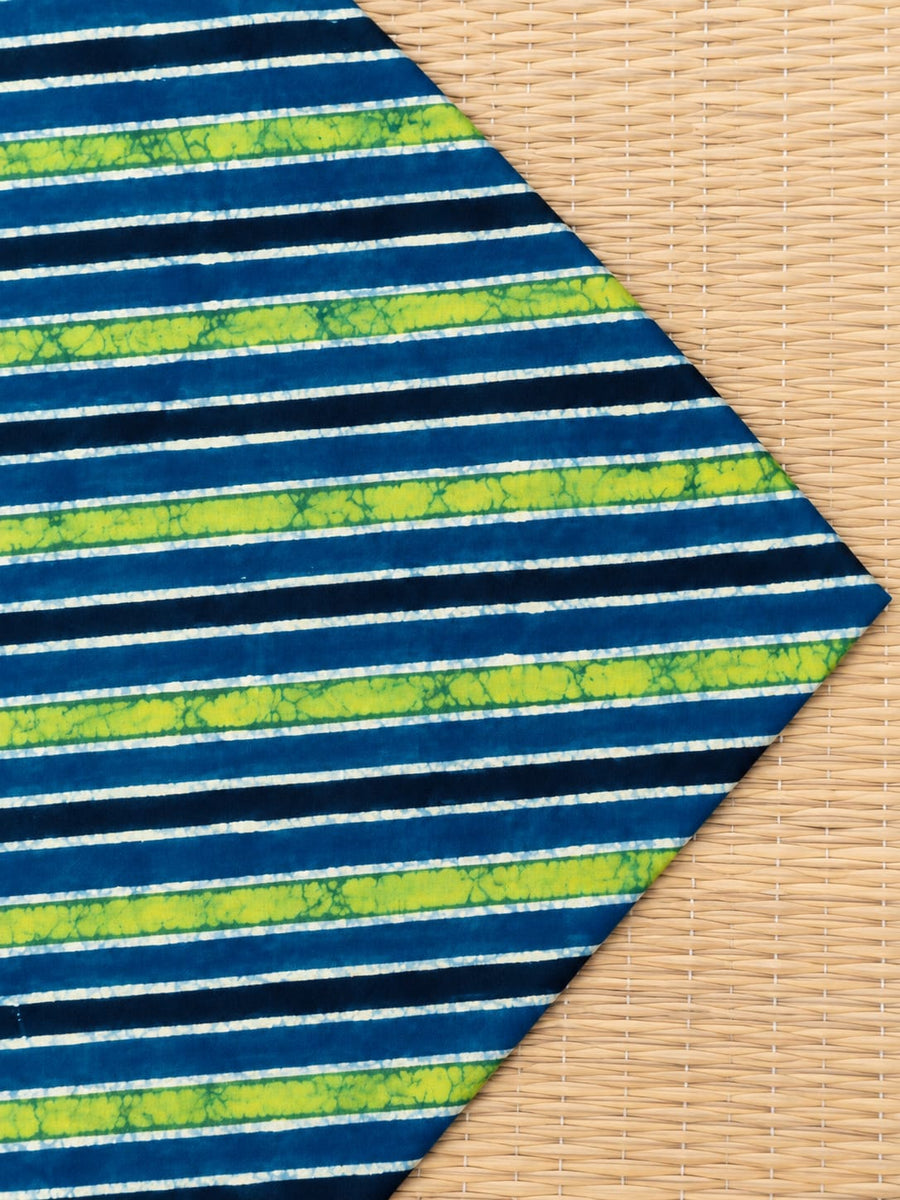 Ajrakh Blockprint Natural Running Fabrics