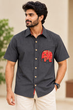 Elephant Patch Shirt