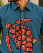 Turtle Patchwork Shirt