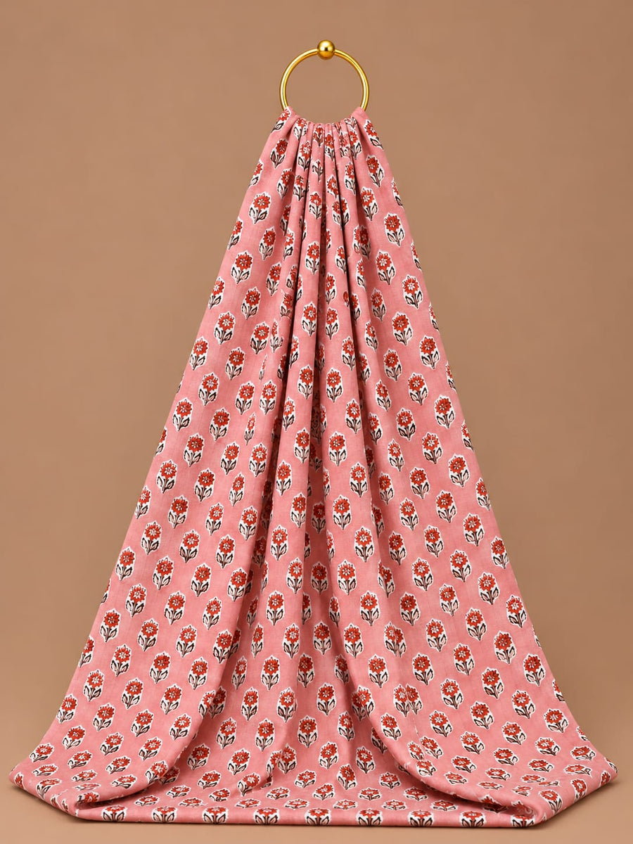 Sanganeri Cotton Running Fabrics