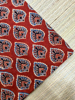 Ajrakh Blockprint Natural Running Fabrics image 0