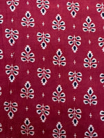 Ajrakh Veg Print Running Fabrics image 2