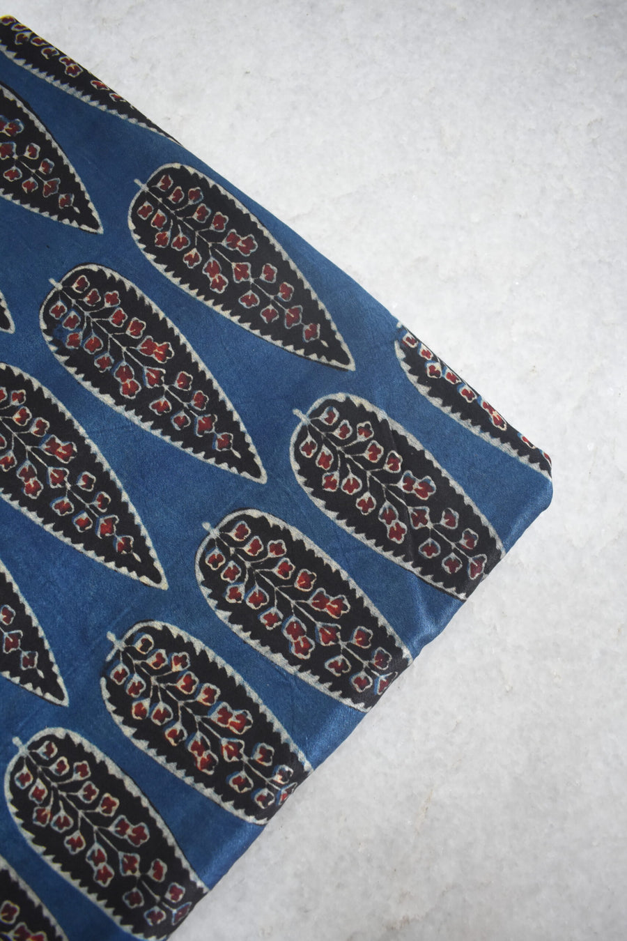 Ajrakh Mashru Silk Fabrics image 0