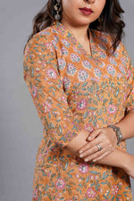Amber Bloom Sanganeri Kurta Set image 2