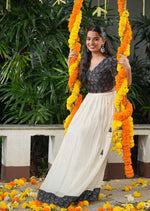 Indu Festive Blouse & Skirt set image 0