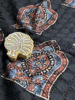 Ajrakh Hakoba Cotton Fabric image 1