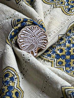 Ajrakh Hakoba Cotton Fabric image 1