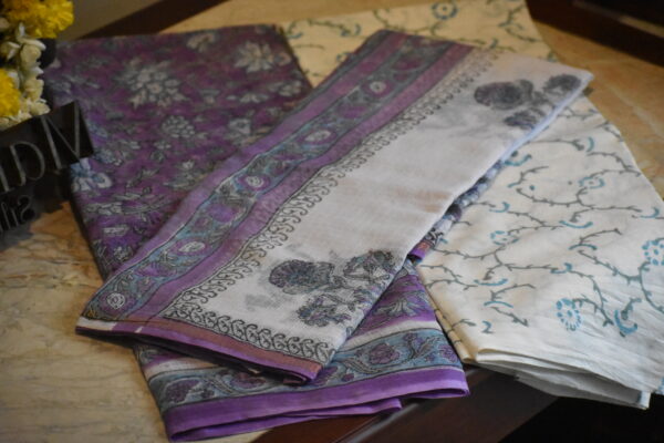 UNSTITCHED KOTA DORIYA SUIT SET