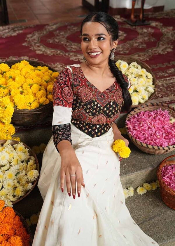 Ajrakh Anga Anarkali