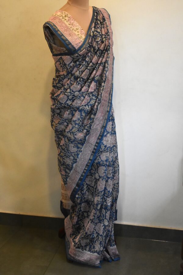 CHANDERI BLOCKPRINTED SAREES