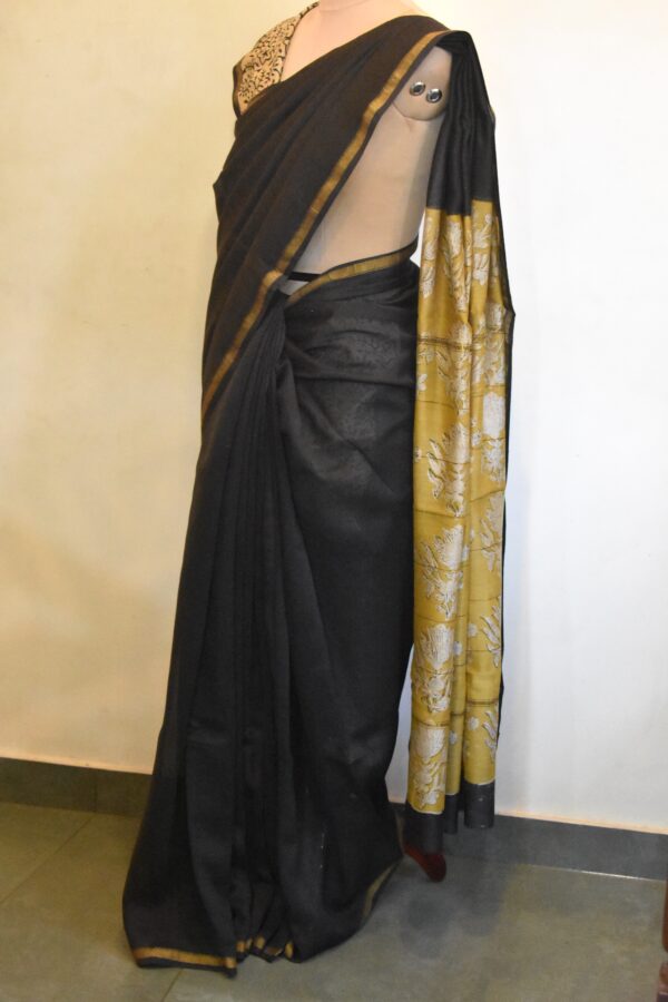 CHANDERI BLOCKPRINTED SAREES