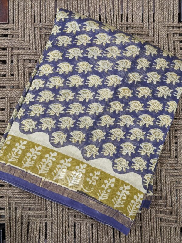 UNSTITCHED 3-PIECE CHANDERI SUIT SET