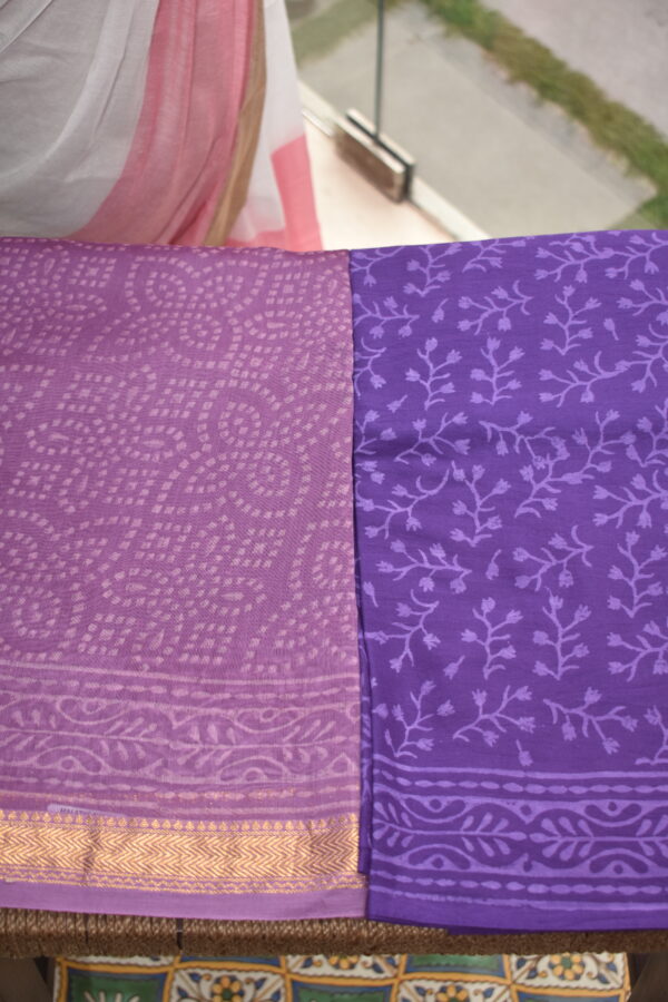 UNSTITCHED 3 PIECE MAHESWARI SILK SUIT SET