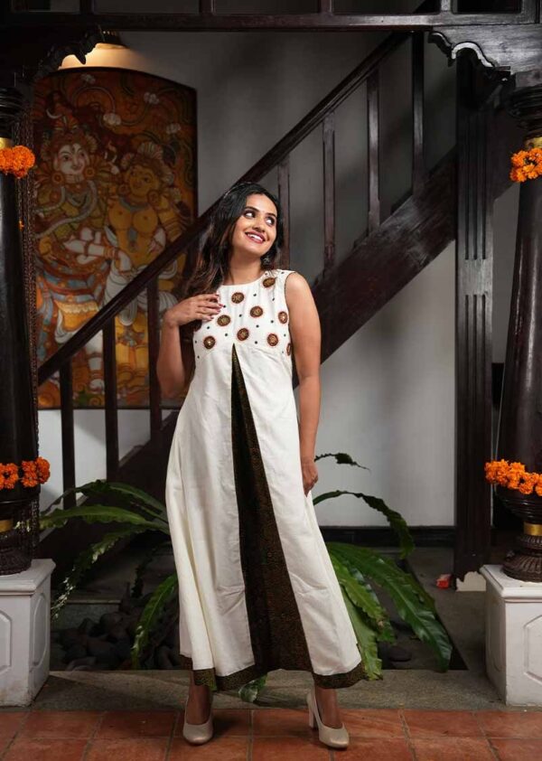 Ajrakh Rekha Dress