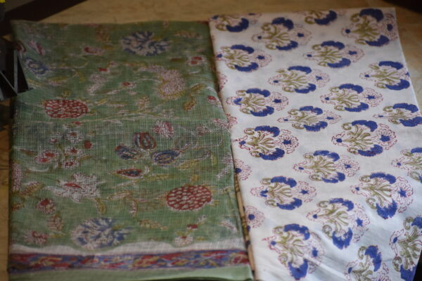 UNSTITCHED KOTA DORIYA SUIT SET