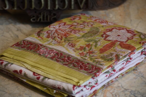 UNSTITCHED KOTA DORIYA SUIT SET