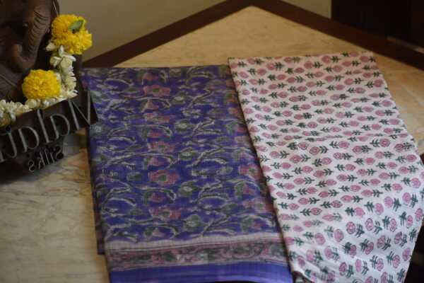 UNSTITCHED KOTA DORIYA SUIT SET