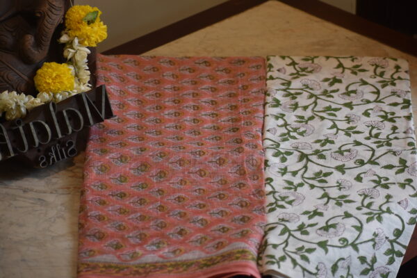 UNSTITCHED KOTA DORIYA SUIT SET
