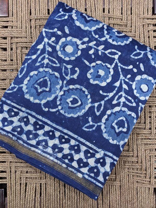UNSTITCHED 3-PIECE CHANDERI SUIT SET