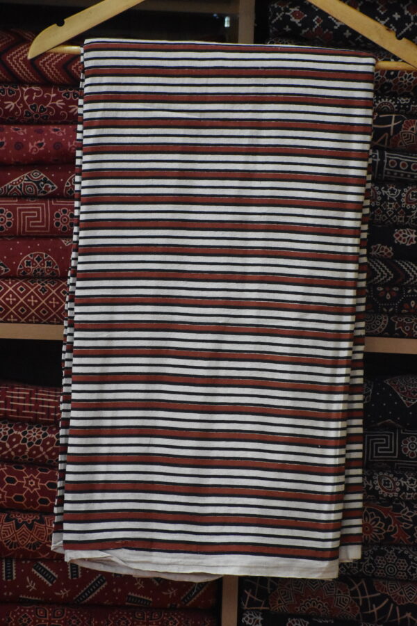 AJRAKH COTTON VEG FABRIC