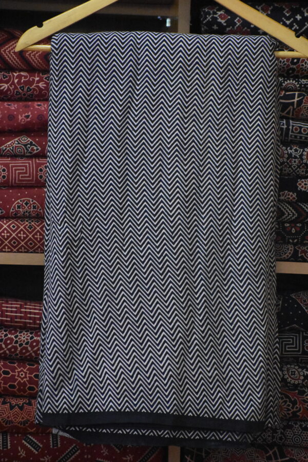 AJRAKH COTTON VEG FABRIC
