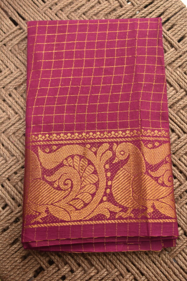 MADURAI SUNGUDI CHECKED BLOUSE PIECE