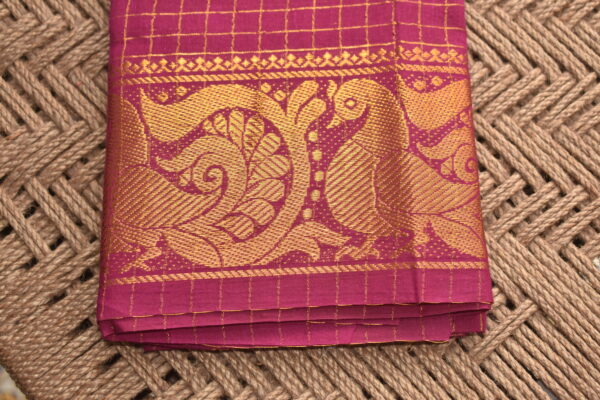 MADURAI SUNGUDI CHECKED BLOUSE PIECE