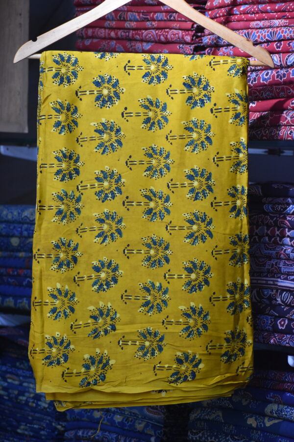 AJRAKH MODAL SILK FABRIC