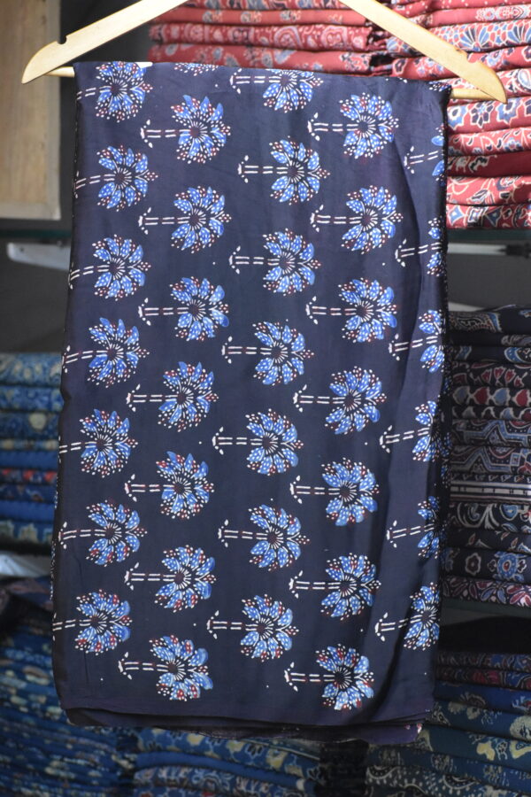 AJRAKH MODAL SILK FABRIC