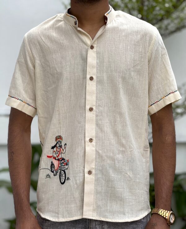 MAHABALI ON WHEELS – HANDCRAFTED SHIRT
