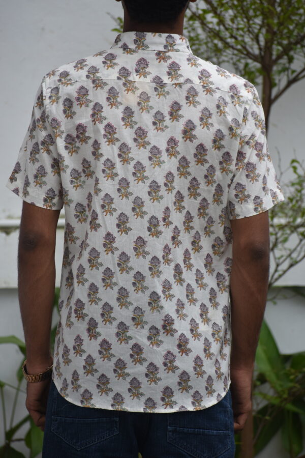 SANGANERI HANDBLOCK PRINT SHIRT
