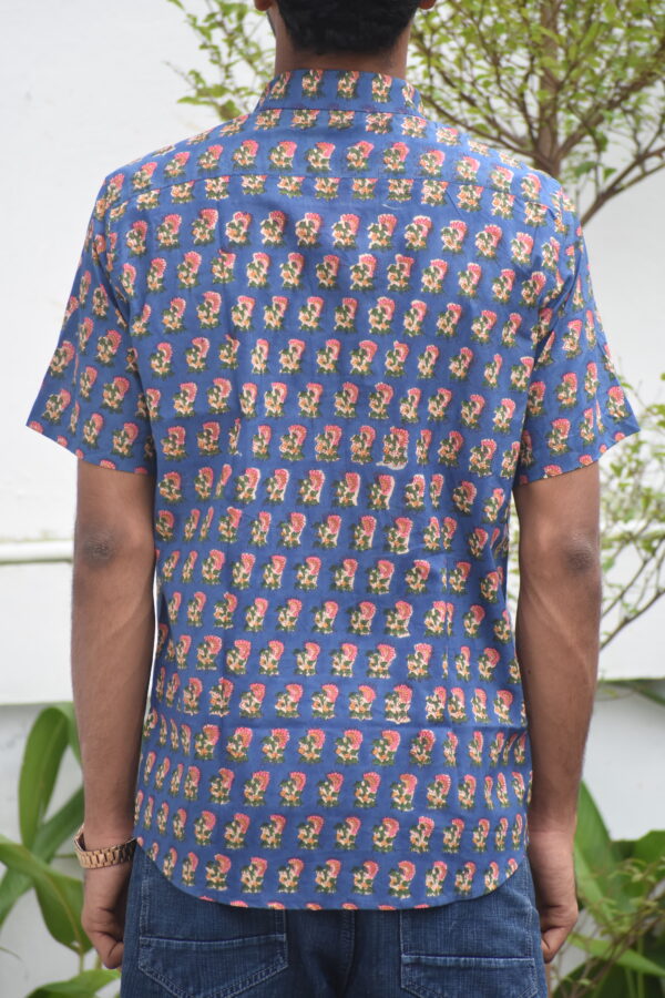SANGANERI HANDBLOCK PRINT SHIRT