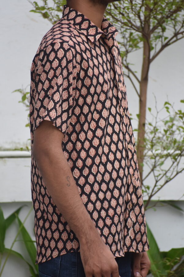 SANGANERI HANDBLOCK PRINT SHIRT