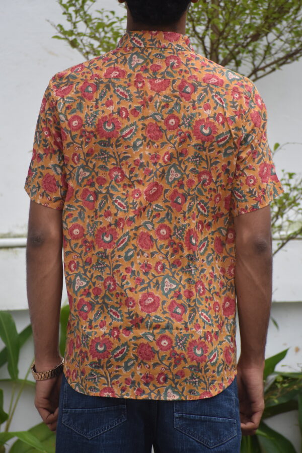 SANGANERI HANDBLOCK PRINT SHIRT
